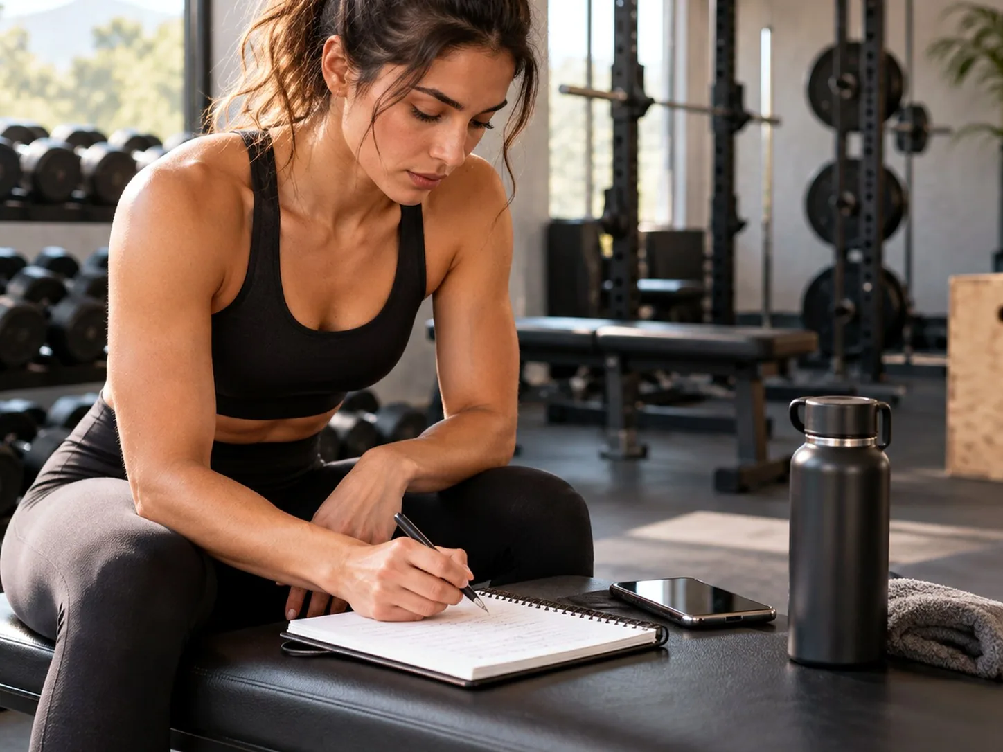 Rutina de gimnasio de 5 días para hipertrofia