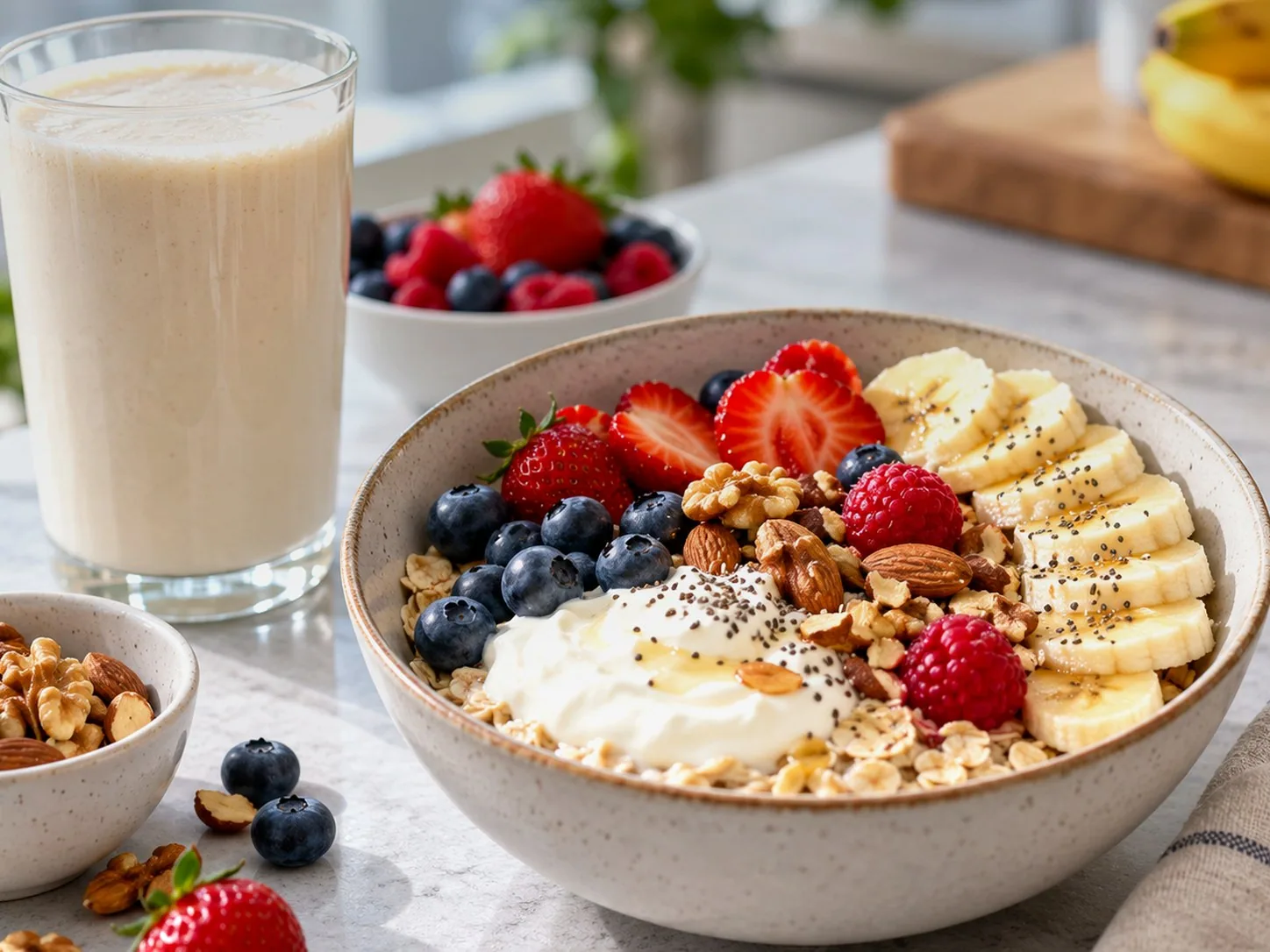 Desayuno para ganar masa muscular: ideas equilibradas