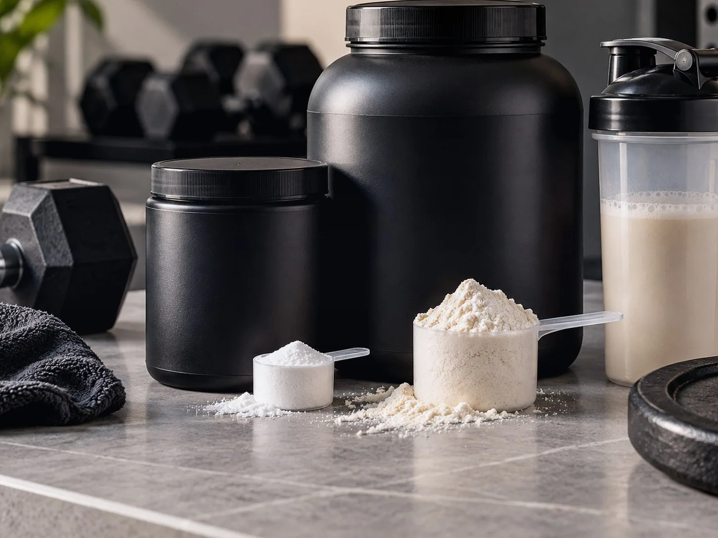 Creatina antes o después de entrenar: cuándo tomarla