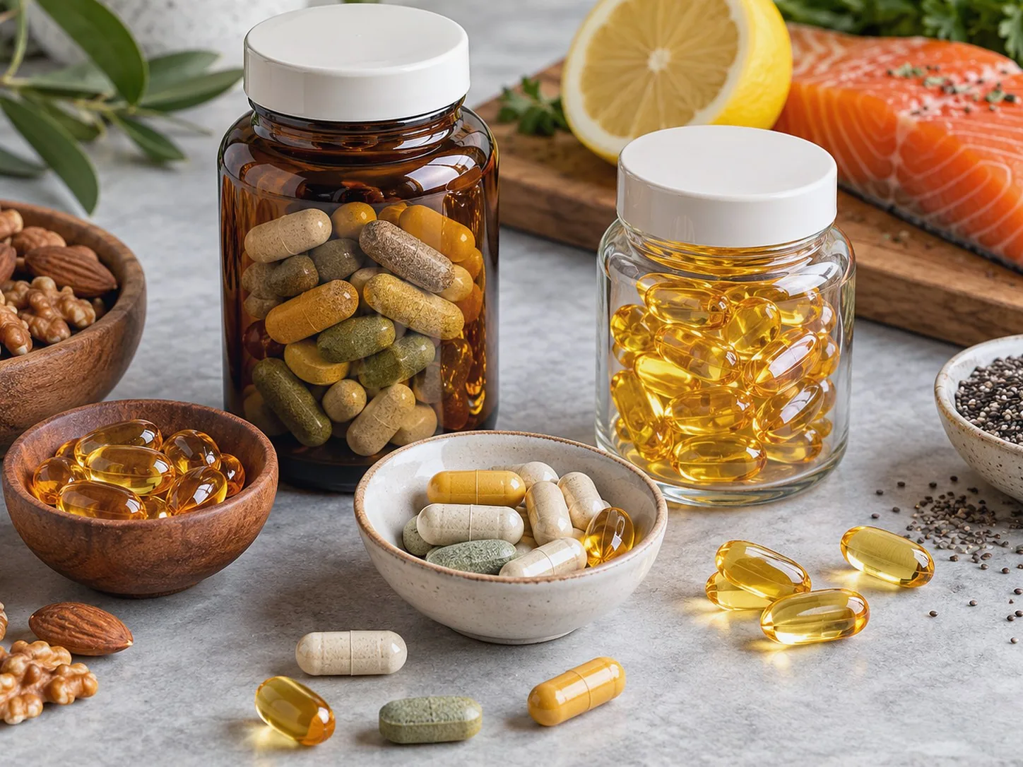 Omega 3 y multivitamínicos para deportistas